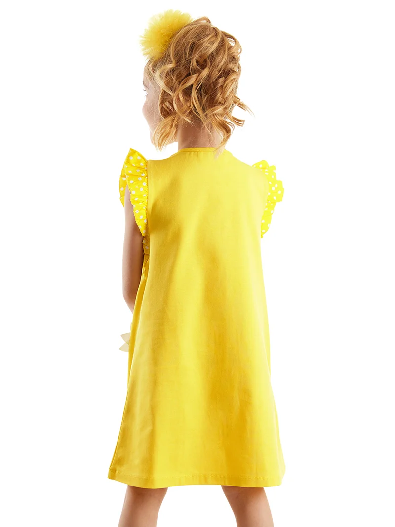MSHB&G Yellow Daisy Girl Dress